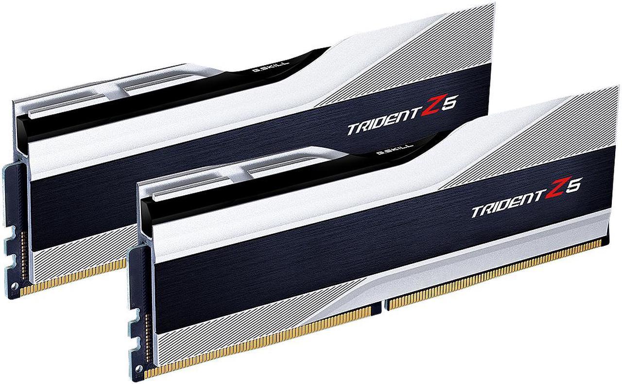 G.SKILL Trident Z5 Series 64GB (2 x 32GB) 288-Pin PC RAM DDR5 6000 (PC5 48000) Desktop Memory Model F5-6000J3238G32GX2-TZ5S