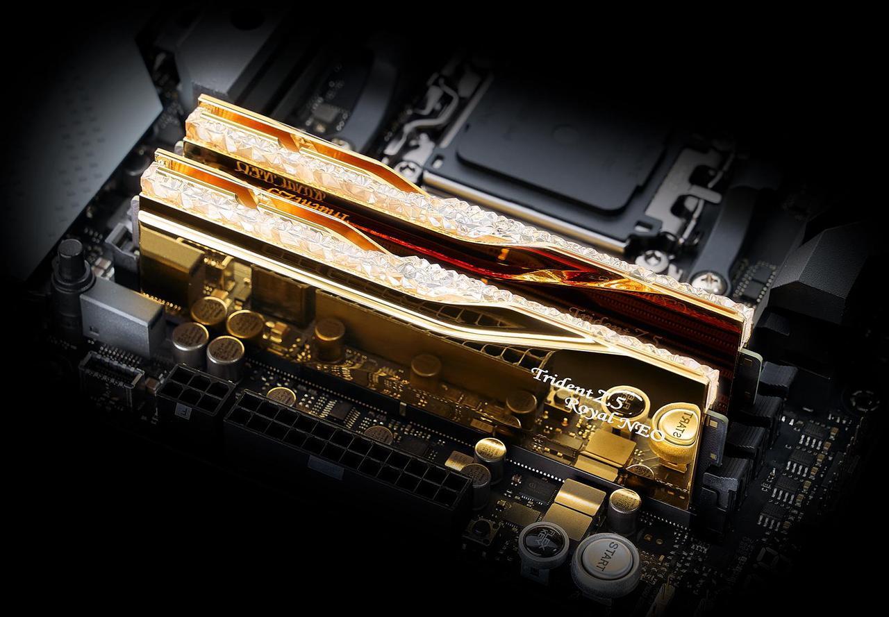 Alt view image 4 of 5 - G.SKILL Trident Z5 Royal Series 48GB (2 x 24GB) 288-Pin PC RAM DDR5 6000 (PC5 48000) Desktop Memory Model F5-6000J2636H24GX2-TR5NG