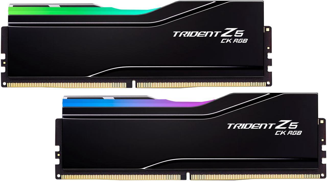 G.SKILL Trident Z5 CK 48GB (2 x 24GB) 288-Pin PC RAM DDR5 8200 (PC5 65600) Desktop Memory Model F5-8200C4052G24GX2-TZ5CRK