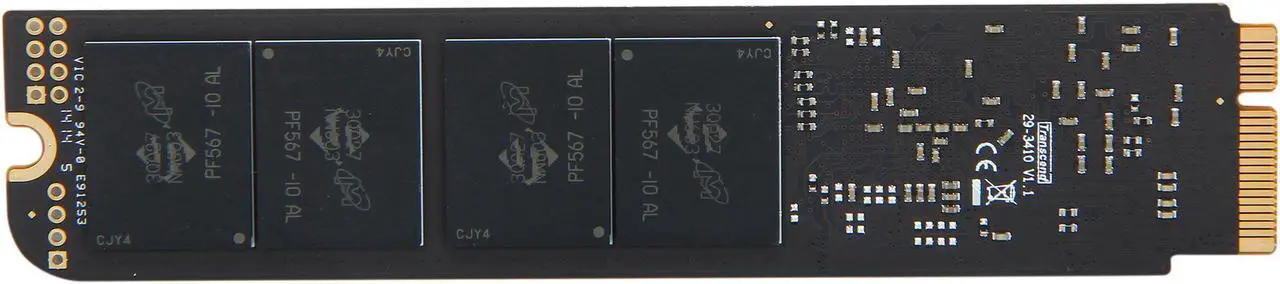 Alt view image 3 of 5 - Transcend JetDrive 520 480GB USB 3.0 / SATA 6Gb/s MLC Internal / External Solid State Drive (SSD) TS480GJDM520