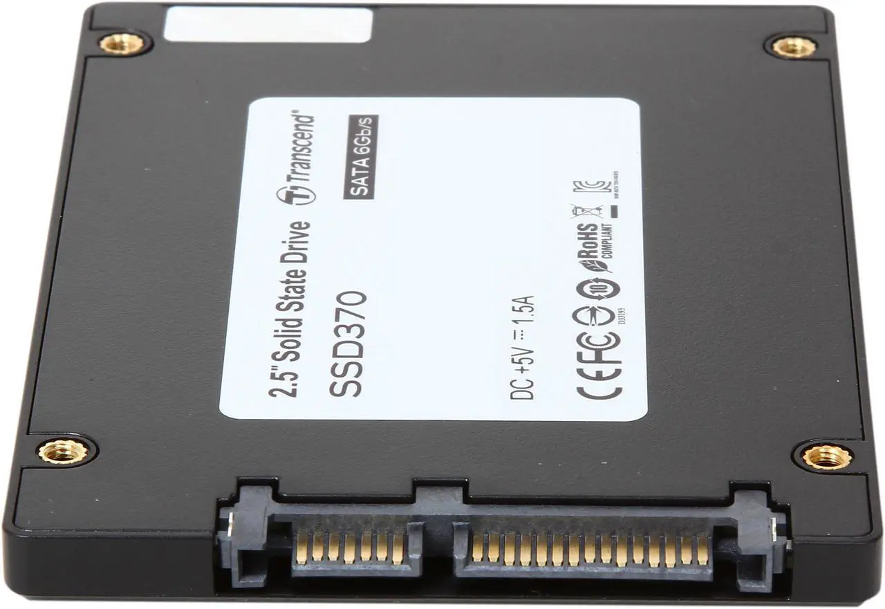 Alt view image 4 of 5 - Transcend 2.5" 256GB SATA III MLC Internal Solid State Drive (SSD) TS256GSSD370
