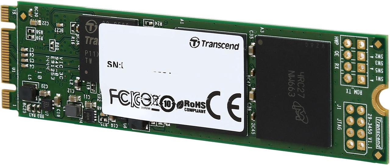 Transcend MTS800 M.2 2280 256GB SATA III MLC Internal Solid State Drive (SSD) TS256GMTS800