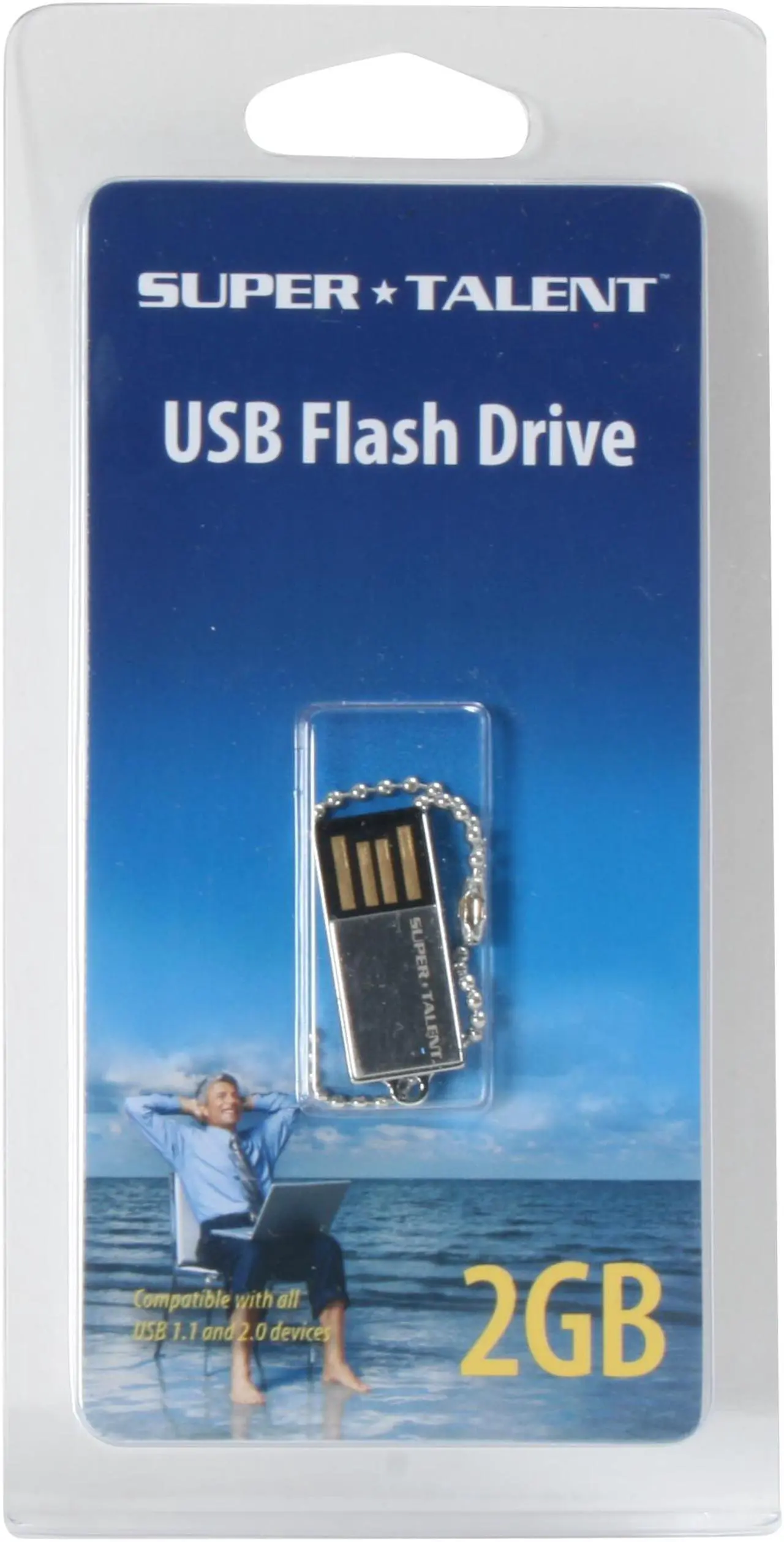 Alt view image 5 of 5 - SUPER TALENT Pico_C 2GB Flash Drive (USB2.0 Portable) STU2GPCS