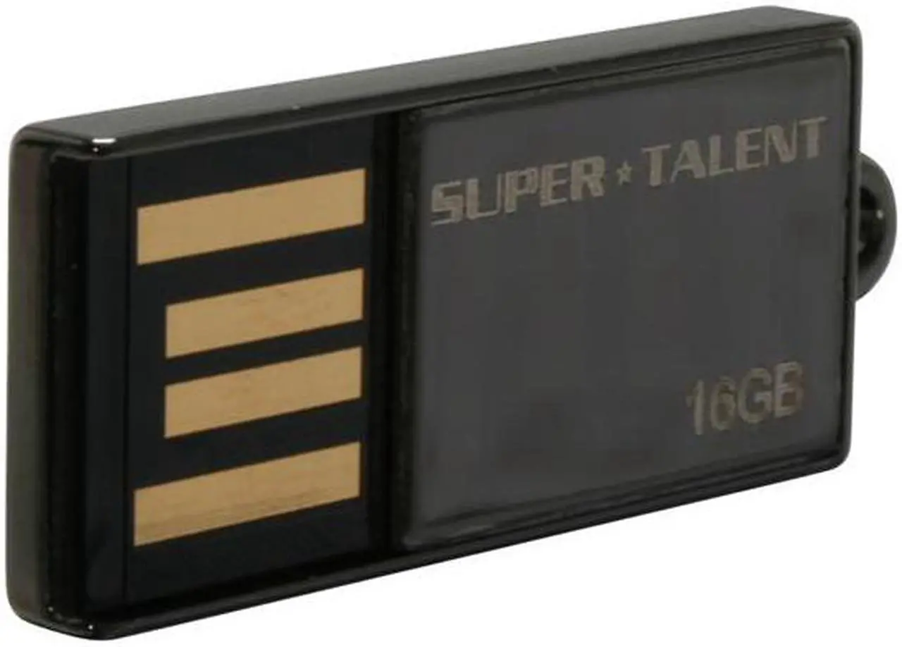 Main image of SUPER TALENT PICO-C 16GB Flash Drive (USB2.0 Portable) STU16GPCN