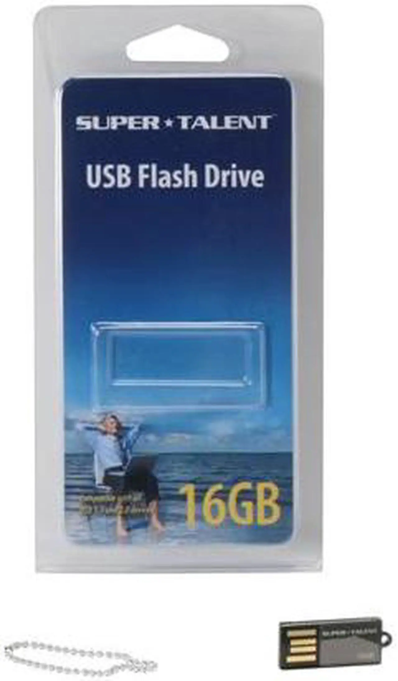 Alt view image 2 of 2 - SUPER TALENT PICO-C 16GB Flash Drive (USB2.0 Portable) STU16GPCN
