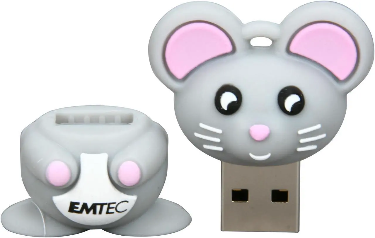 Alt view image 2 of 5 - EMTEC Animal 4GB USB 2.0 Flash Drive EKMMD4GM312