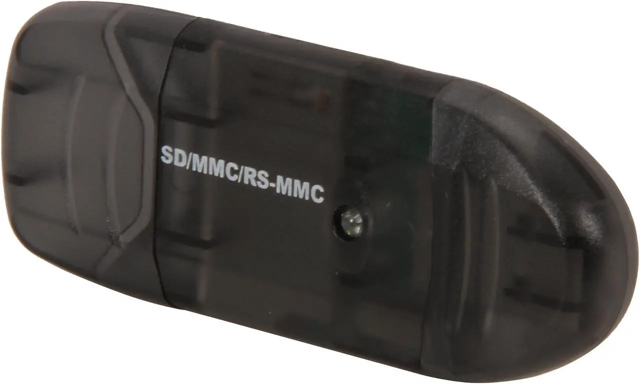 Main image of Nippon Labs VCR-339-BK Black USB 2.0 Supports SDHC/ SD/ MMC II/ RS MMC/ Ultra II SD/ Extreme SD/ Extreme III SD/ *MiniSD/ *MMC Micro/ *Micro SD Memory Card Reader - OEM