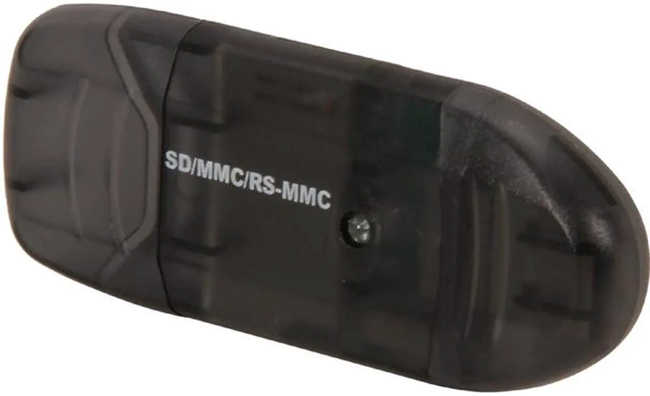 Main image of Nippon Labs VCR-339-BK-2P Black USB 2.0 Supports SDHC/ SD/ MMC II/ RS MMC/ Ultra II SD/ Extreme SD/ Extreme III SD/ *Mini SD/ *MMC Micro/ *Micro SD Memory Card Reader - 2 Packs