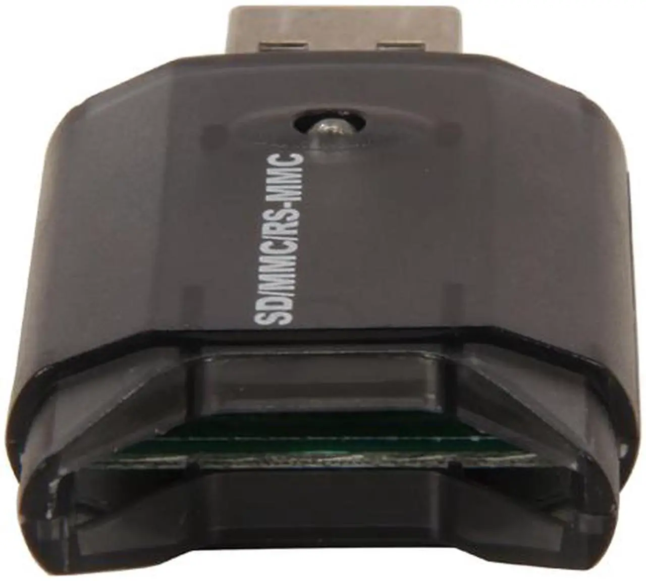 Alt view image 4 of 4 - Nippon Labs VCR-339-BK-2P Black USB 2.0 Supports SDHC/ SD/ MMC II/ RS MMC/ Ultra II SD/ Extreme SD/ Extreme III SD/ *Mini SD/ *MMC Micro/ *Micro SD Memory Card Reader - 2 Packs