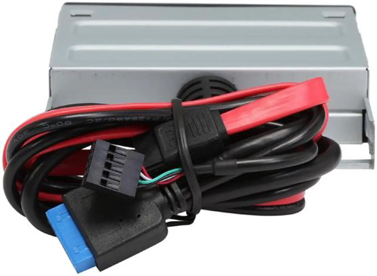 Alt view image 5 of 5 - Nippon Labs ICR-USB3 All-in-one USB & eSATA MUTIPLE Internal Memory Card Reader 3.5" All in one