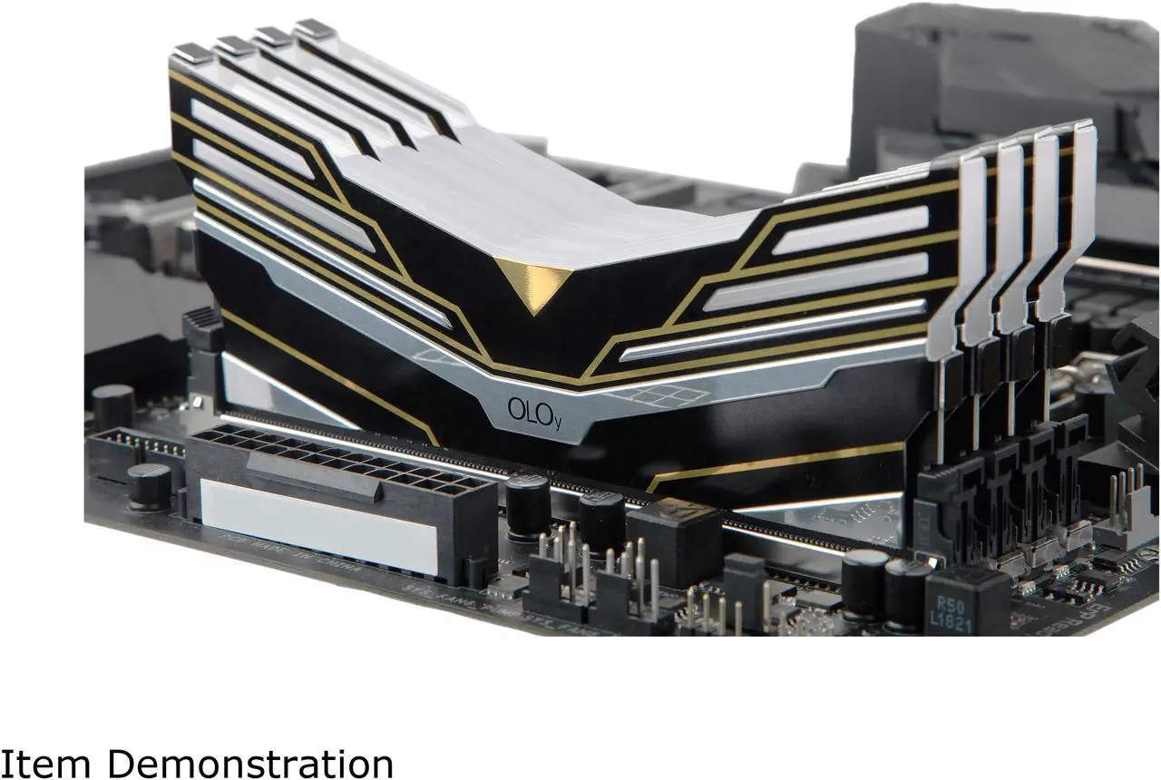 Alt view image 3 of 3 - OLOy WarHawk RGB 16GB 288-Pin PC RAM DDR4 3200 (PC4 25600) Desktop Memory Model MD4U163216IESA