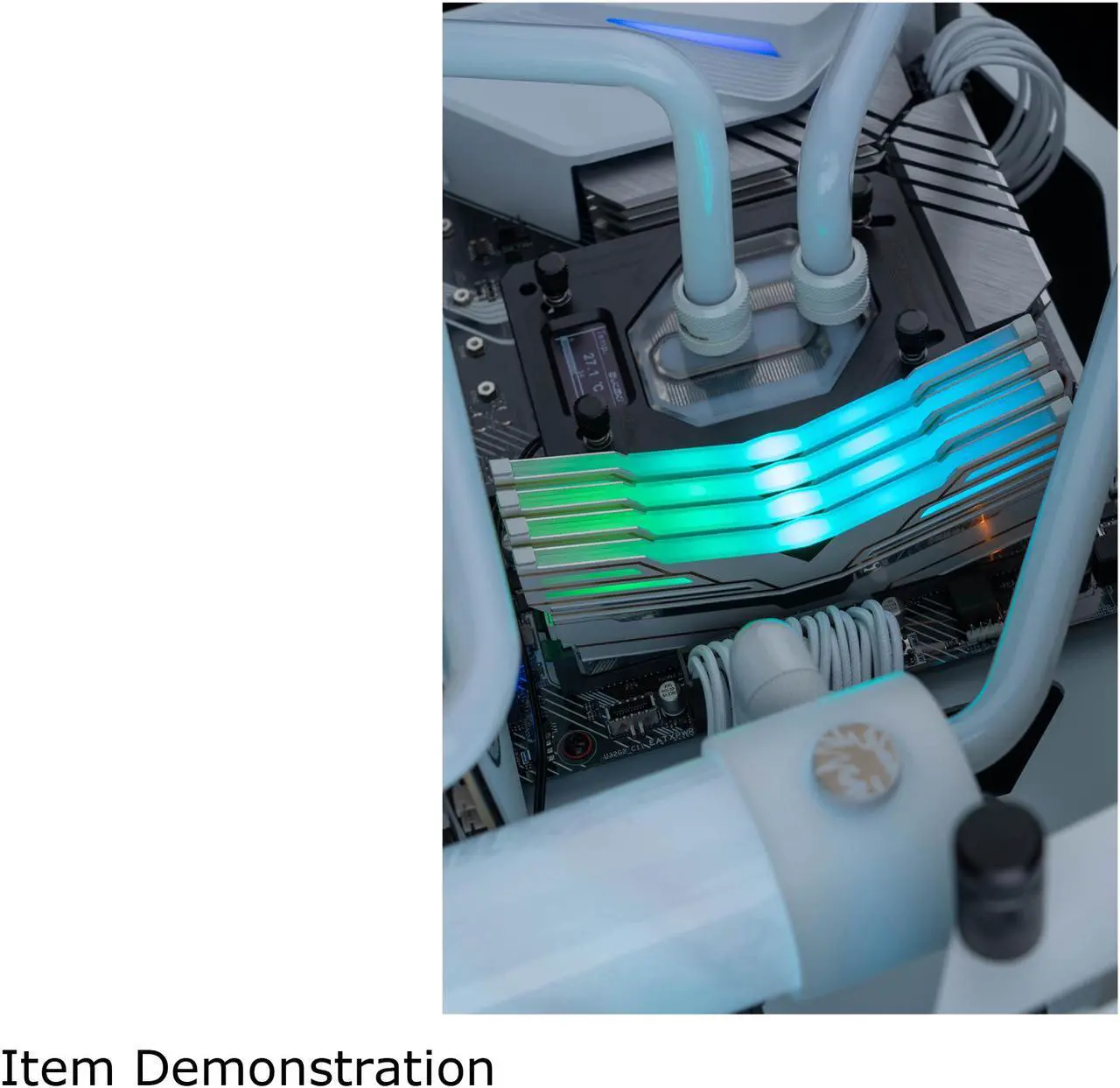 Alt view image 3 of 3 - OLOy WarHawk RGB 16GB (2 x 8GB) 288-Pin PC RAM DDR4 3600 (PC4 28800) Desktop Memory Model ND4U0836180BCWDX