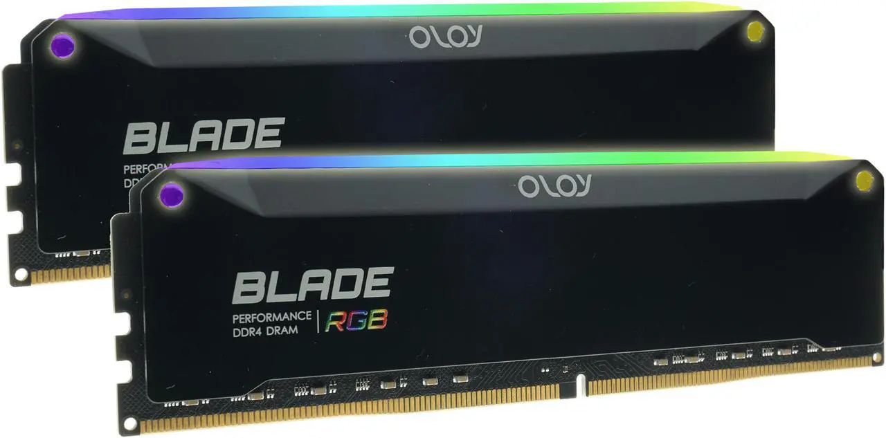 Alt view image 2 of 2 - OLOy Blade RGB 16GB (2 x 8GB) 288-Pin PC RAM DDR4 3600 (PC4 28800) Desktop Memory Model ND4U0836182BRPDE