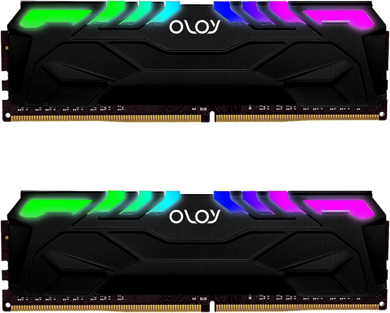 OLOy OWL RGB 64GB (2 x 32GB) DDR4 3200 (PC4 25600) Desktop Memory Model ND4U3232161BHJDA