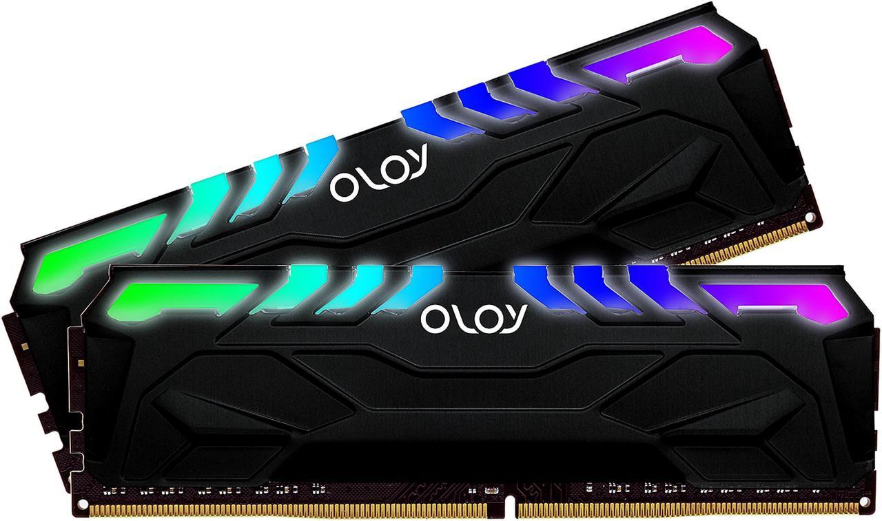 OLOy OWL RGB 32GB (2 x 16GB) 288-Pin DDR4 3600 (PC4 28800) Intel/AMD Optimized Desktop Memory Model ND4U1636181BHJDA