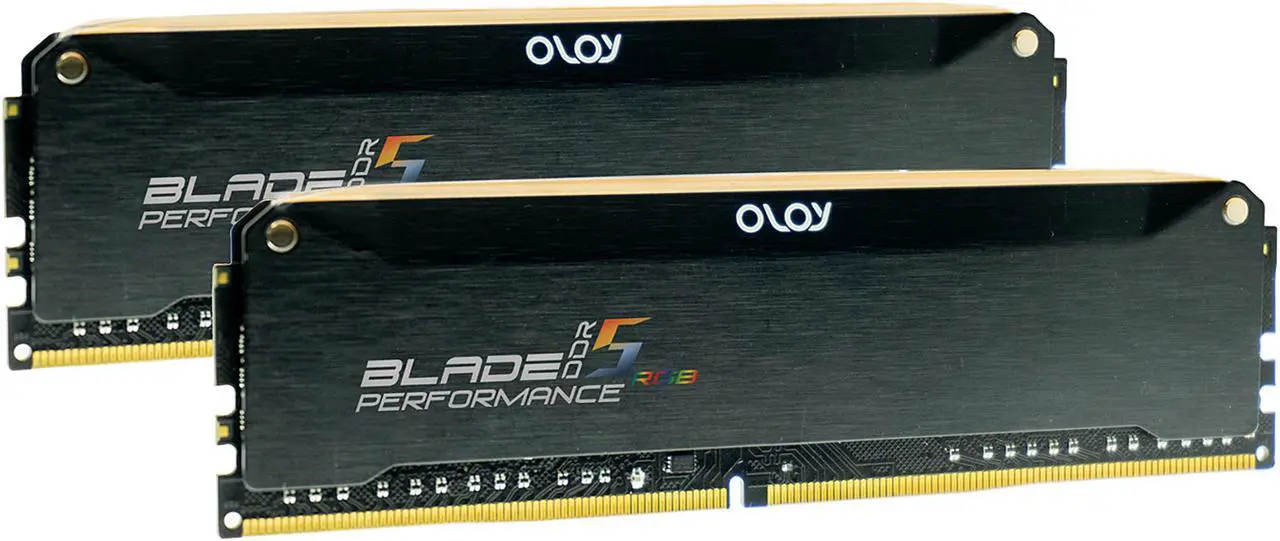 Alt view image 3 of 5 - OLOy Blade RGB 32GB (2 x 16GB) 288-Pin PC RAM DDR5 5200 (PC5 41600) Desktop Memory Model ND5U1652361BRKDE