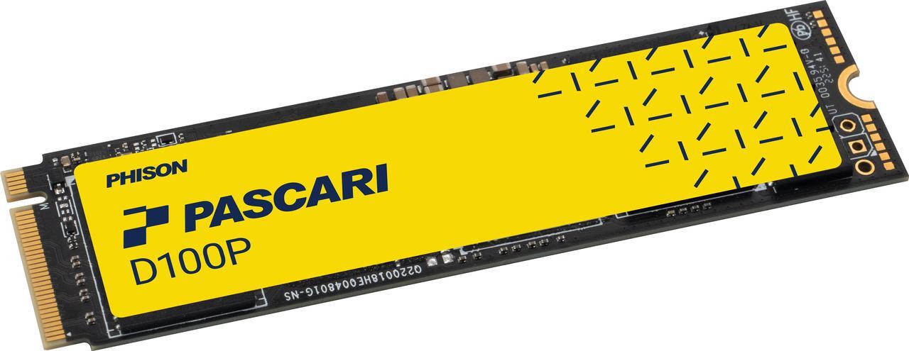 Alt view image 2 of 2 - Pascari D100P M.2 2280 480GB PCI-Express 4.0 Solid State Disk Enterprise - D1802K02480GP01512G00