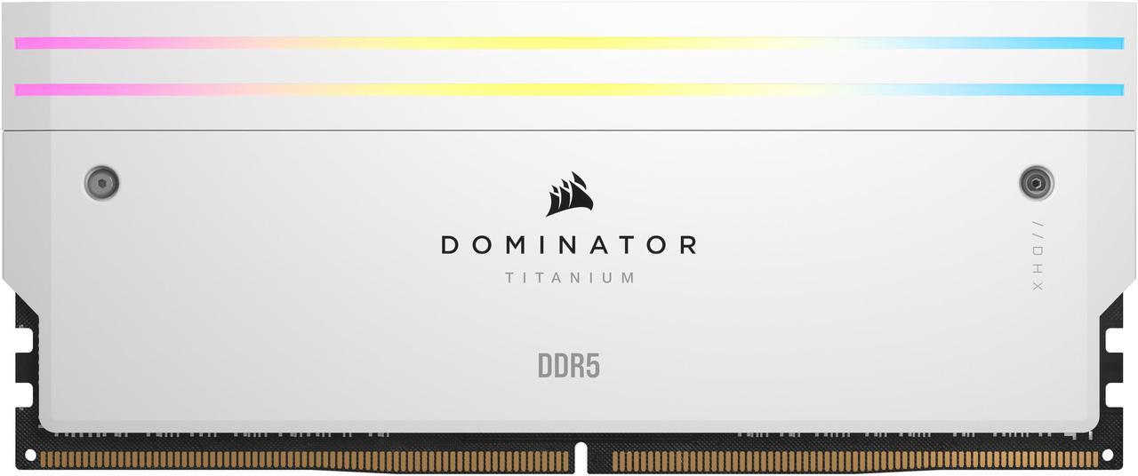 CORSAIR Dominator Titanium 32GB (2 x 16GB) DDR5 7000 (PC5 56000) Desktop Memory Model CMP32GX5M2X7000C34W