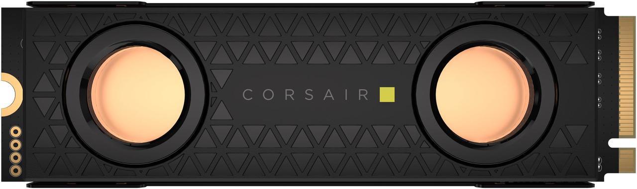 Corsair MP700 PRO SE Hydro X Series M.2 2280 4TB PCI-Express 5.0 x4 High-density 3D TLC NAND Internal Solid State Drive Up to 14000 MB/sec (SSD) CSSD-F4000GBMP700PHXS