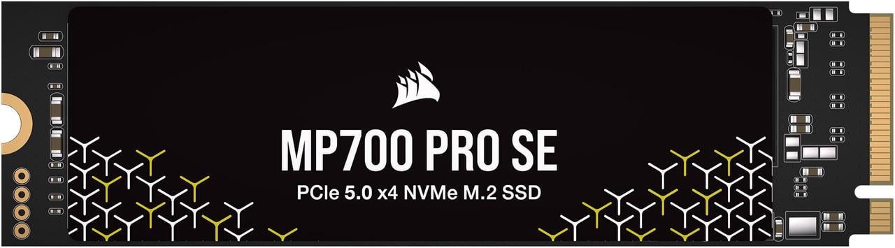 Corsair MP700 PRO SE M.2 2280 4TB PCI-Express 5.0 x4 3D TLC Internal Solid State Drive Up to 14000 MB/sec (SSD) CSSD-F4000GBMP700PNHS