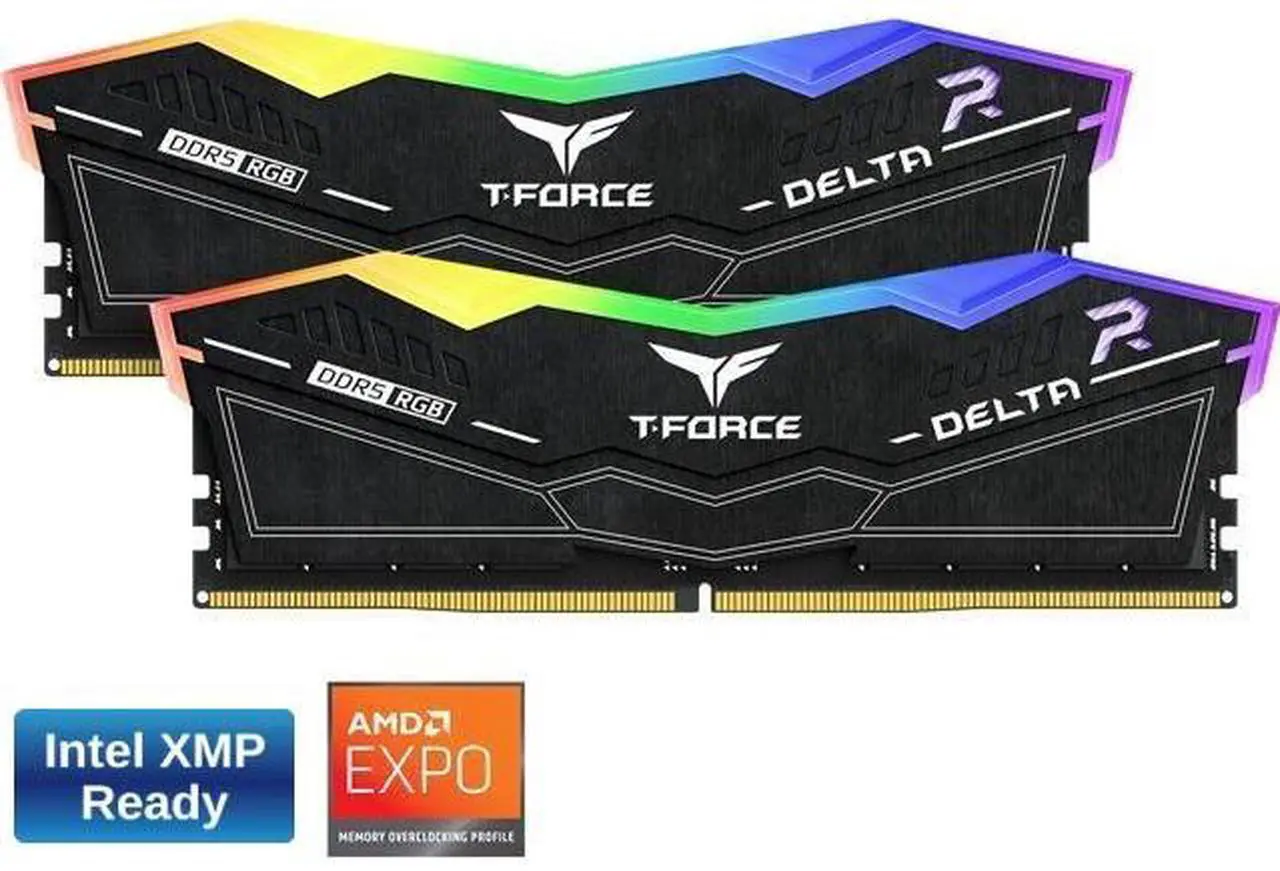 Main image of Team Group 16GB (2 x 8GB) 288-Pin PC RAM DDR5 6000 (PC5 48000) Memory Model FF7D516G6000HC38ADC01