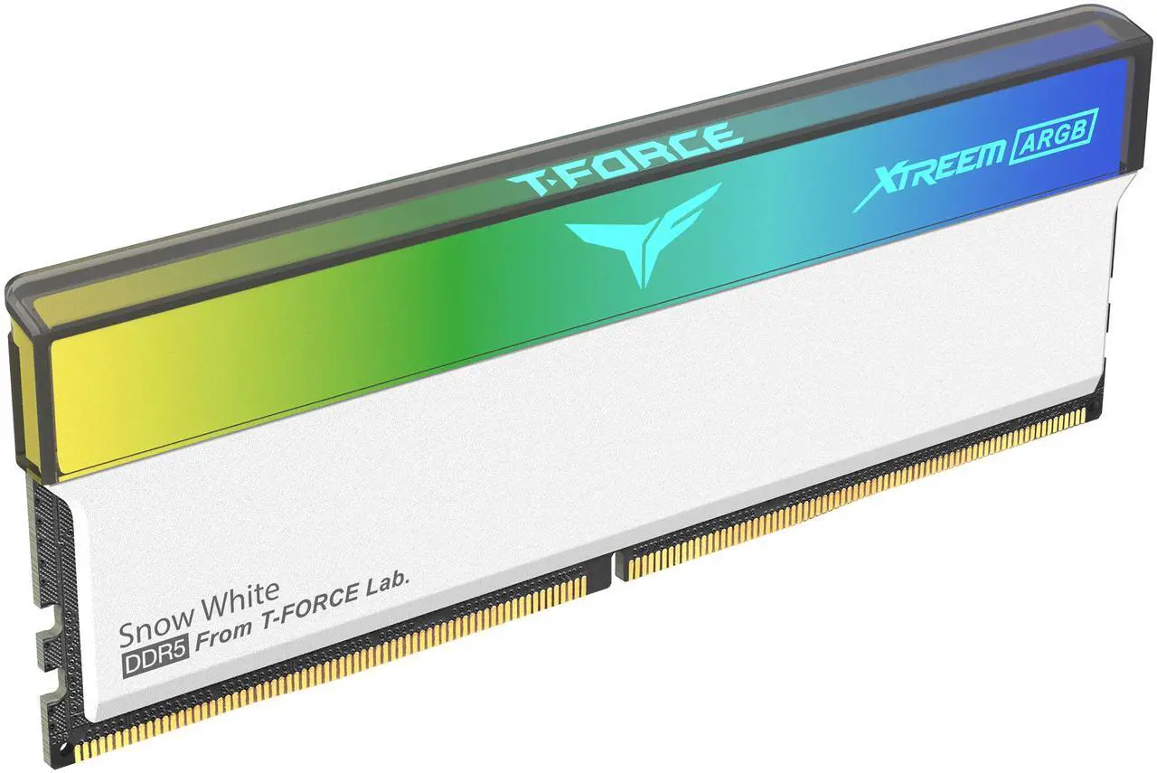 Alt view image 2 of 3 - Team XTREEM RGB 32GB (2 x 16GB) 288-Pin PC RAM DDR5 8000 (PC5 64000) Memory Model FFAD532G8000HC38DDC01