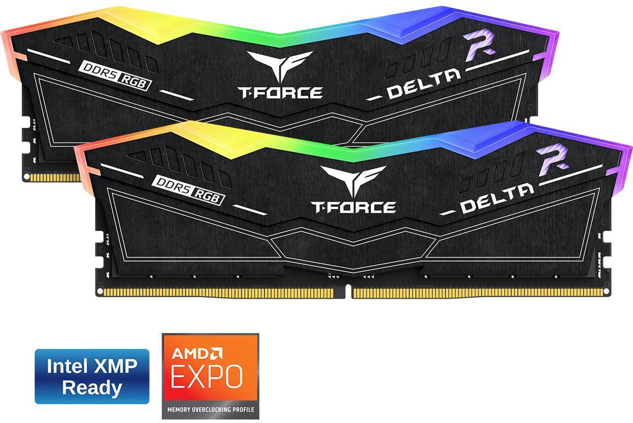 Main image of Team Group 16GB (2 x 8GB) 288-Pin PC RAM DDR5 6000 (PC5 48000) Memory Model FF3D516G6000HC38ADC01