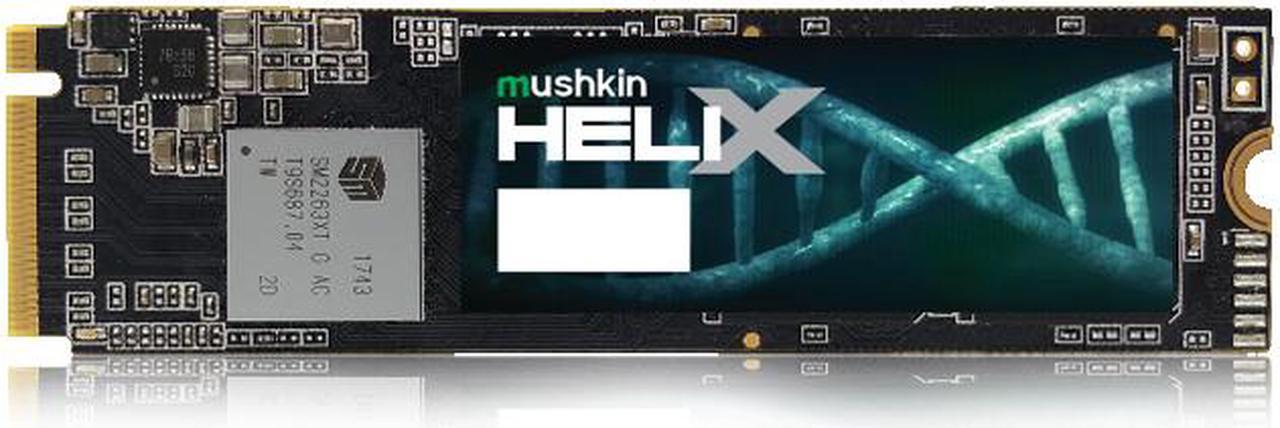 Mushkin Enhanced Helix-L M.2 2280 2TB PCIe Gen3 x4 NVMe 1.3 3D TLC Internal Solid State Drive (SSD) MKNSSDHL2TB-D8