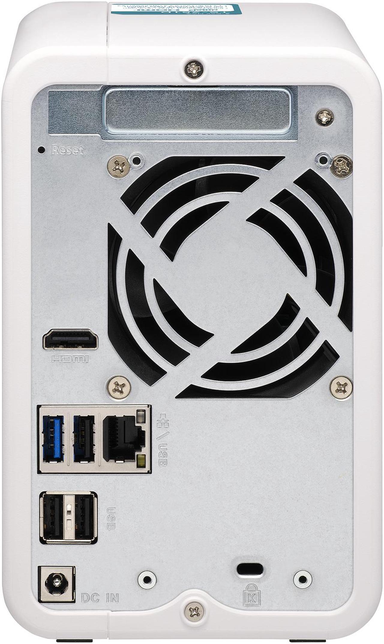 Alt view image 11 of 12 - QNAP TS-251D-2G-US Diskless System Network Storage