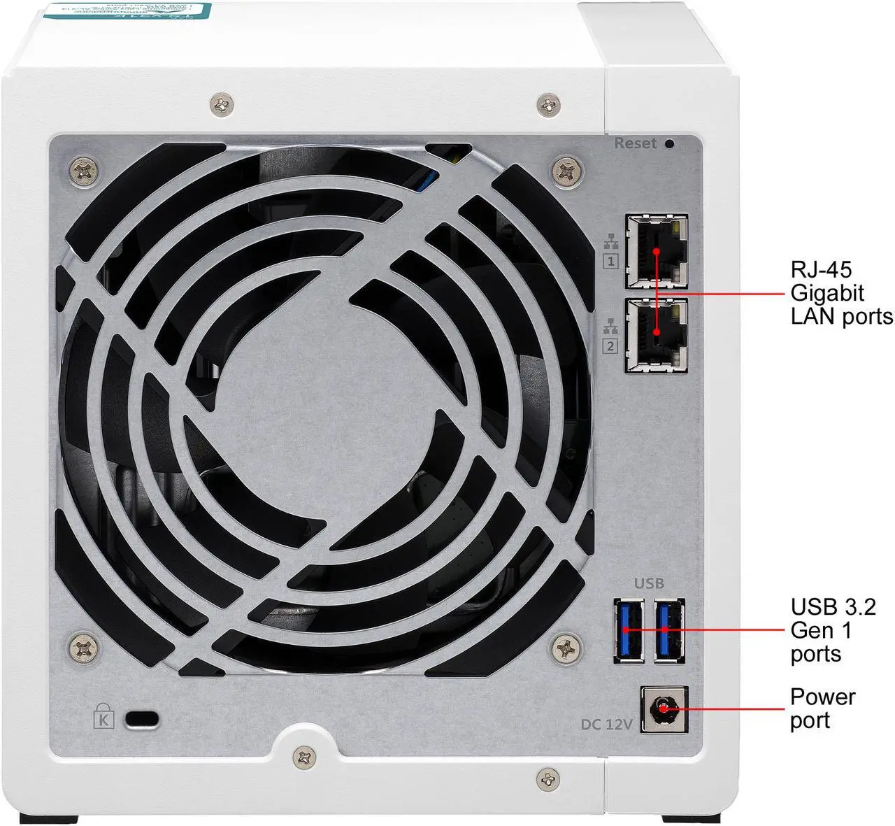 Alt view image 13 of 12 - QNAP 4-Bay Personal Cloud NAS for Backup and Data Sharing 4-core 1.7GHz 1GB RAM w/ Lockable Drive Tray TS-431K-US
