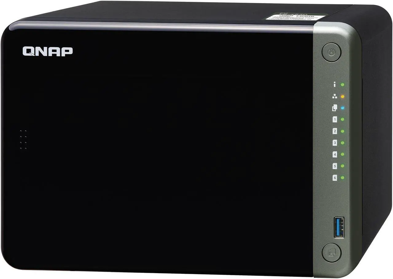 Alt view image 5 of 10 - QNAP TS-653D-4G-US Diskless System Network Storage