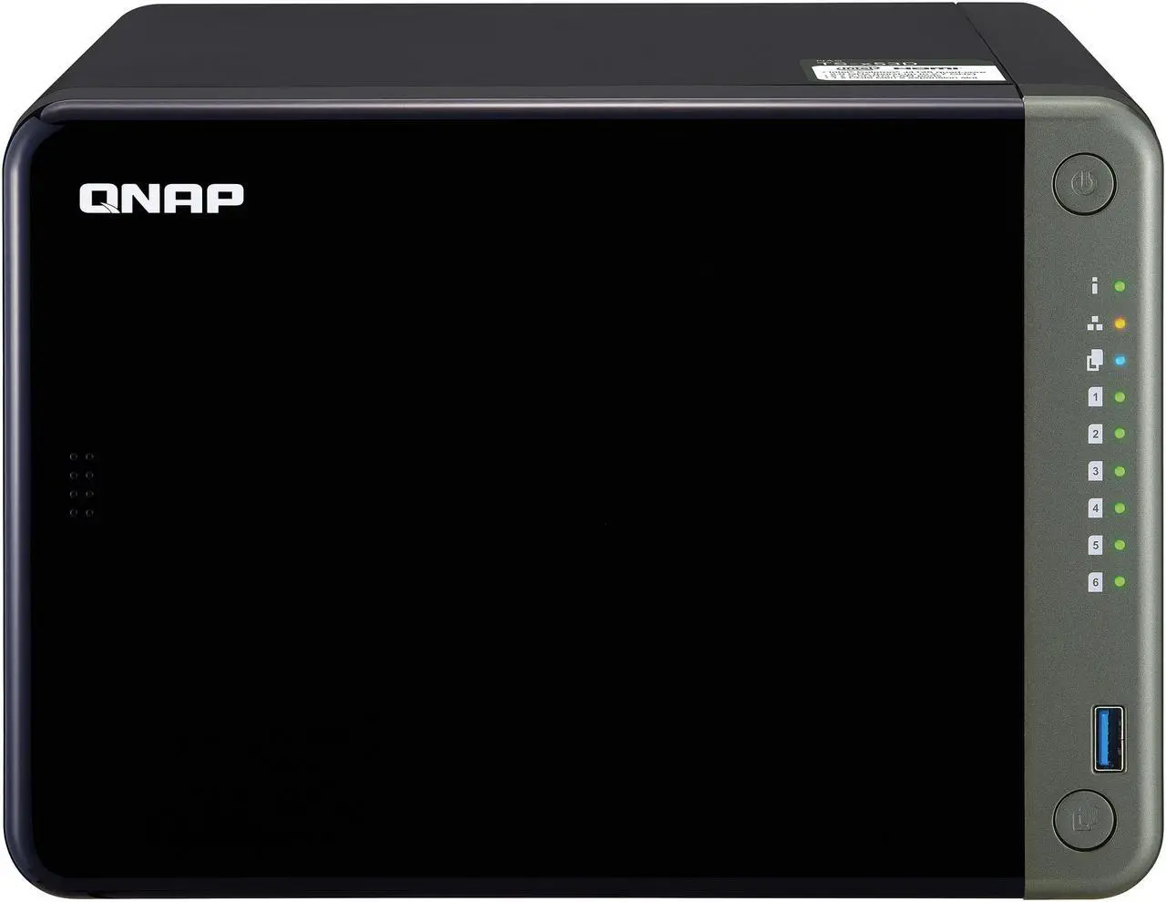Alt view image 3 of 10 - QNAP TS-653D-4G-US Diskless System Network Storage