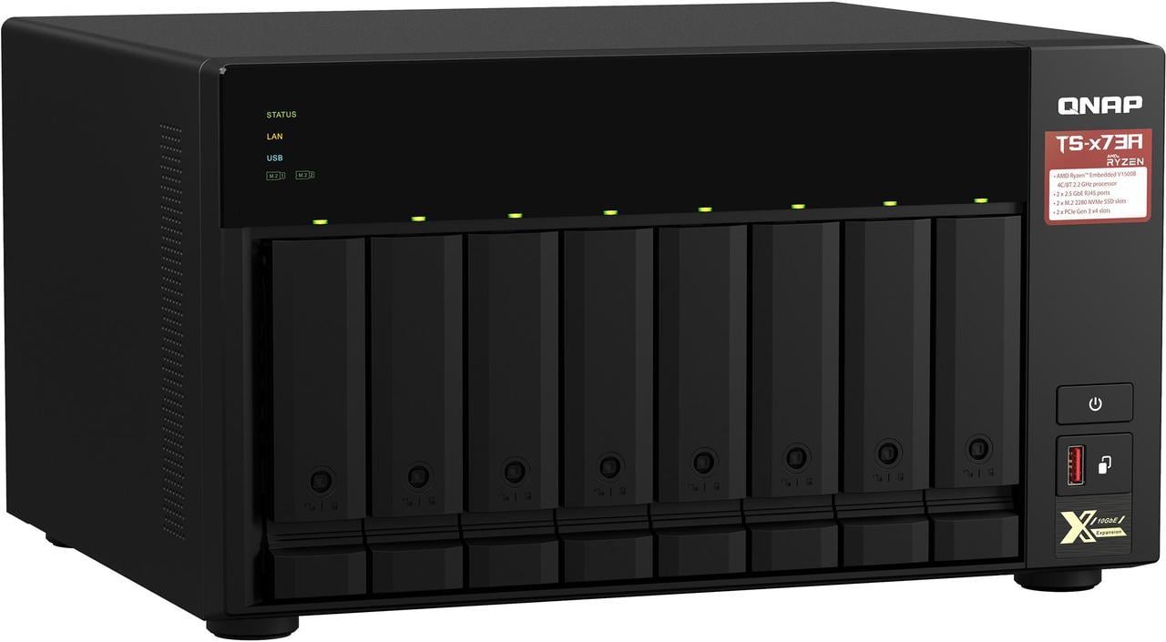 QNAP TS-873A-8G-US 8 Bay Ryzen Desktop NAS (Diskless)