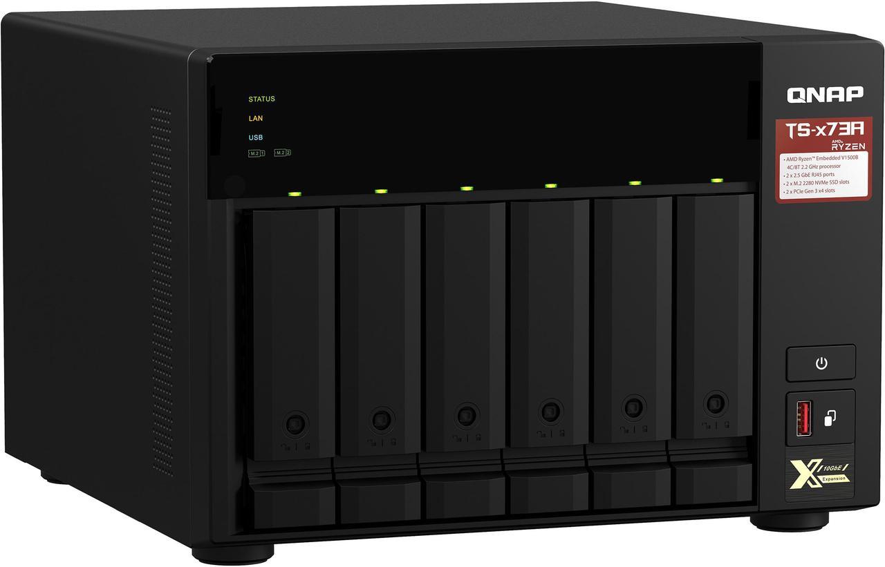 QNAP TS-673A-8G-US 6 Bay Ryzen Desktop NAS (Diskless)