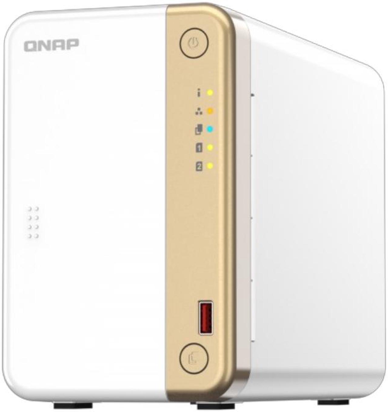 QNAP TS-262-4G-US Diskless System Network Storage