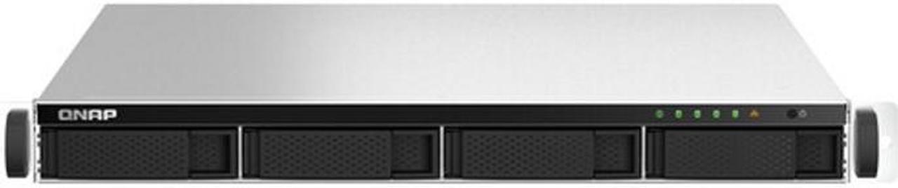 QNAP 1U 4-Bay Rackmount NAS (Intel Celeron N5105/N5095 4-Core/4-Thread Processor, 8GB)