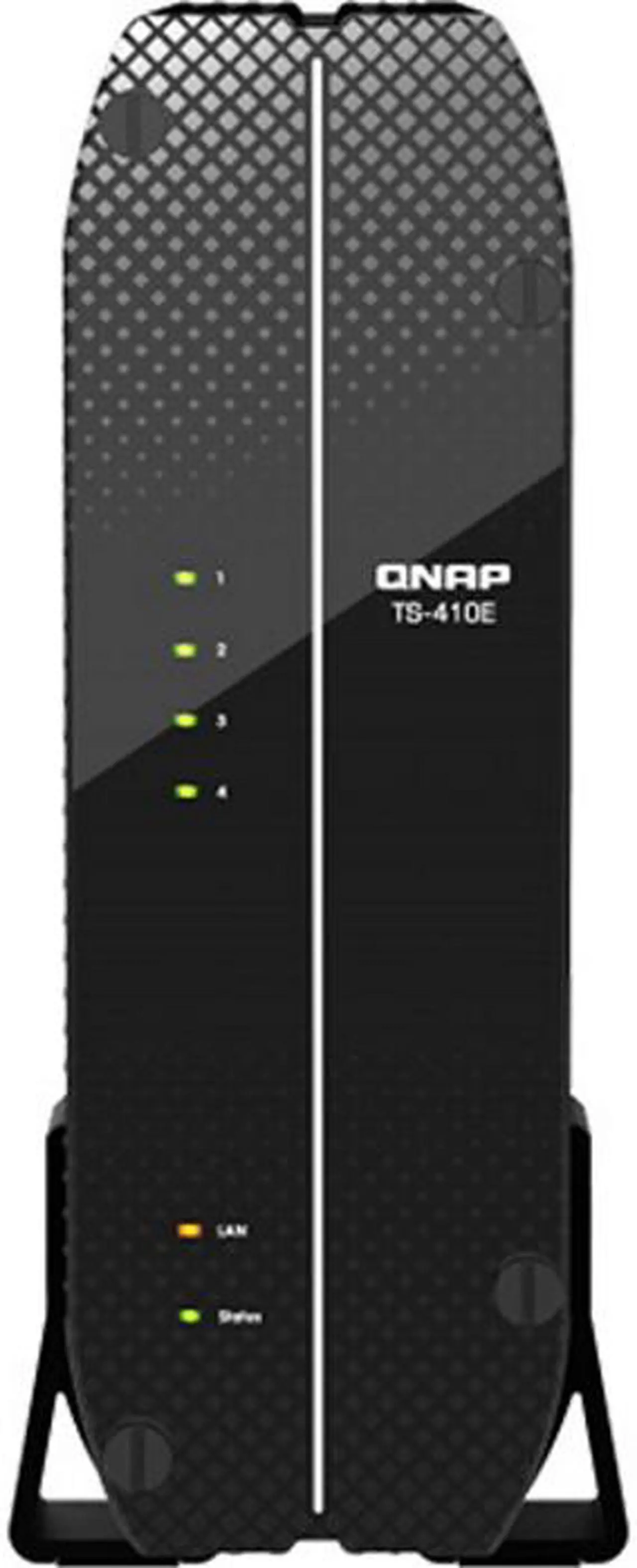 Alt view image 3 of 6 - QNAP TS-410E-8G-US 4 Bay Professional fanless Desktop NAS with Intel Celeron Quad-core Processor, 8 GB DDR4 RAM and Dual 2.5GbE (2.5G/1G/100M) Network Connectivity (Diskless)