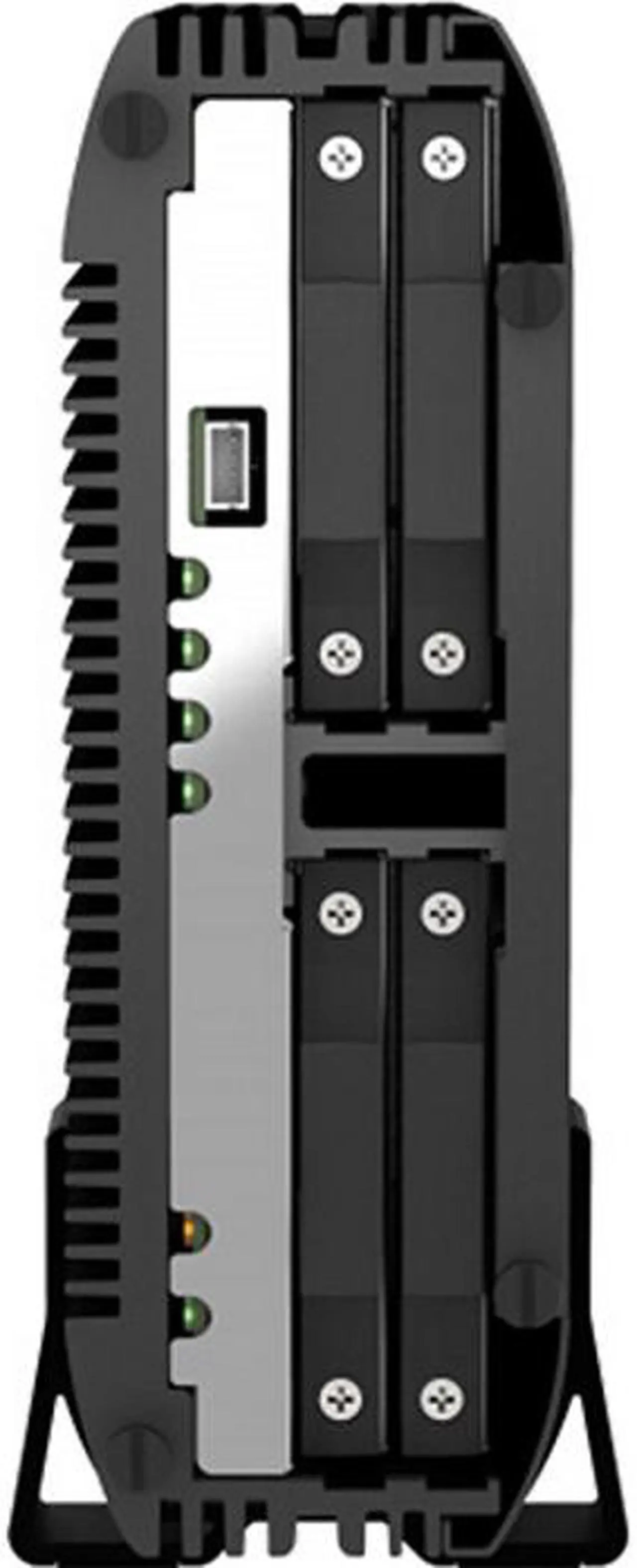 Alt view image 5 of 6 - QNAP TS-410E-8G-US 4 Bay Professional fanless Desktop NAS with Intel Celeron Quad-core Processor, 8 GB DDR4 RAM and Dual 2.5GbE (2.5G/1G/100M) Network Connectivity (Diskless)