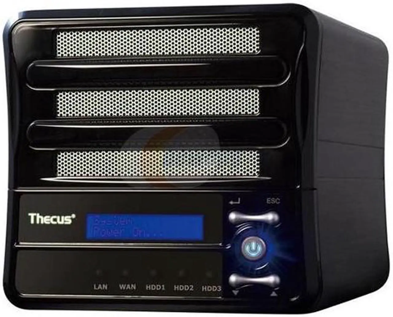 Main image of Thecus N3200 Diskless System RAID 5 Security Network Storage