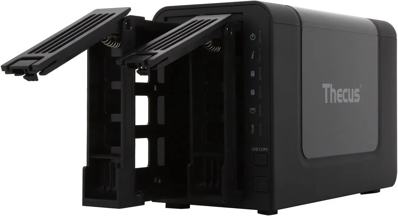 Alt view image 5 of 6 - Thecus N2310 Diskless System Network Storage