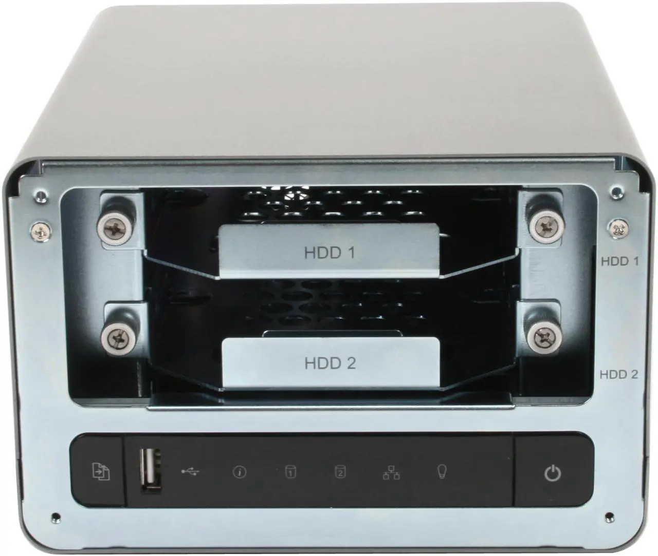 Alt view image 2 of 6 - QNAP TS-209 Pro Diskless System All-in-one NAS Server for Business Users