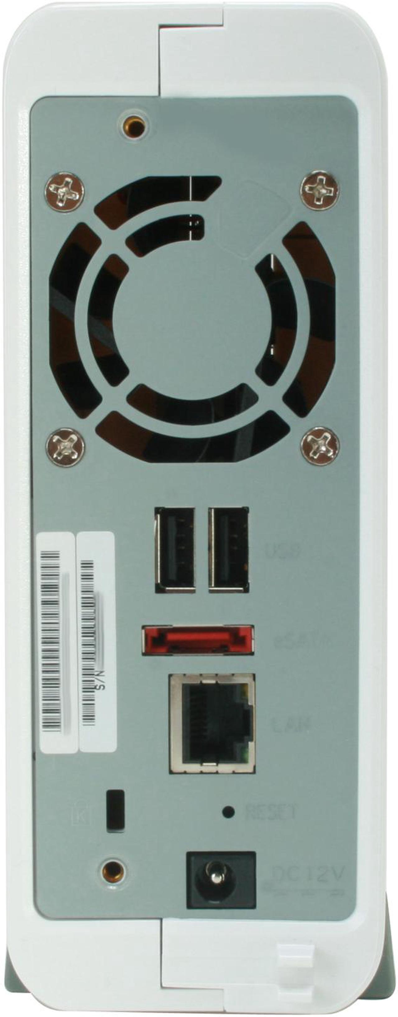 Alt view image 4 of 5 - QNAP TS-110-US Diskless System All-in-one NAS Server with iSCSI for SOHO and Home Users