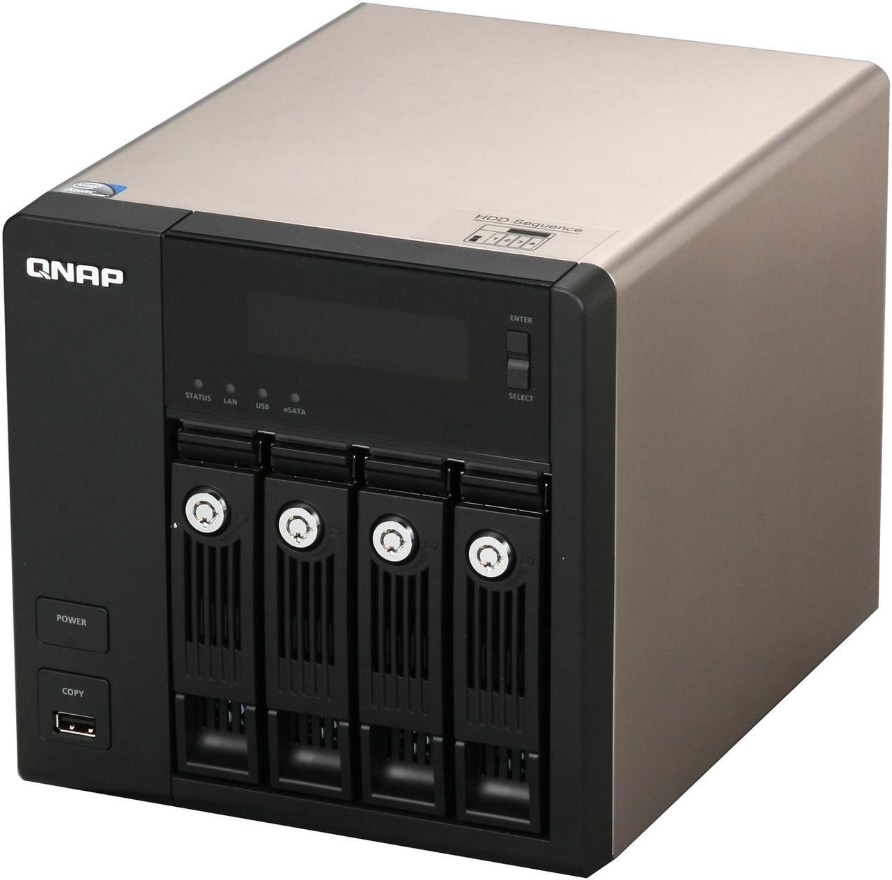Main image of QNAP TS-439-PROII-US Diskless System TurboNAS Superior Performance NAS with iSCSI for Business