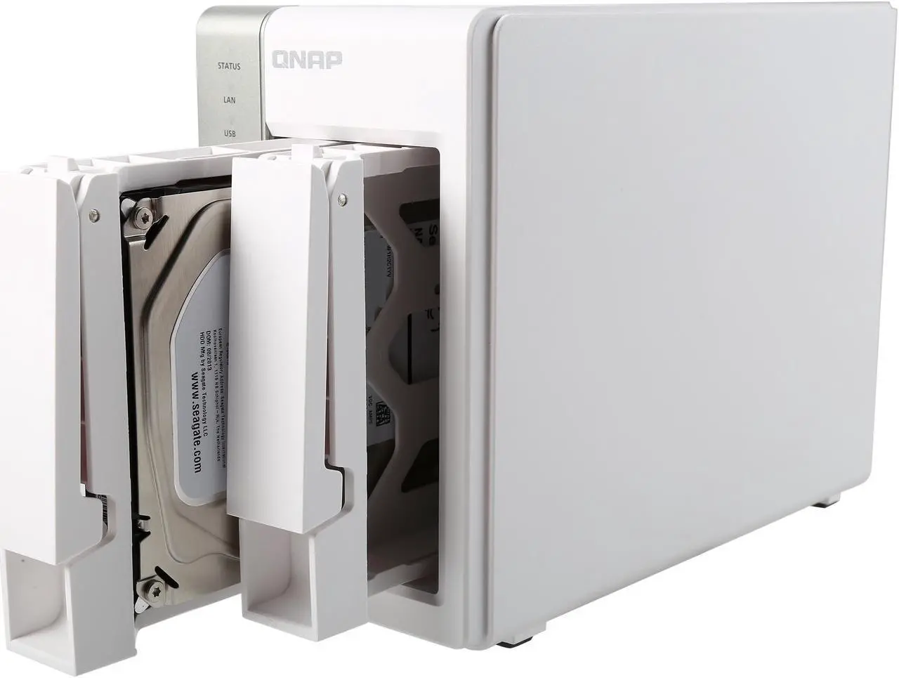 Alt view image 6 of 7 - QNAP TS-220-12R 2TB Home & SOHO NAS for Personal Cloud and Social Sharing