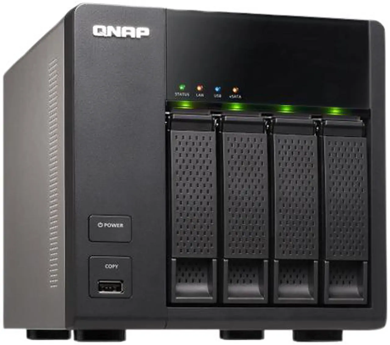 Alt view image 6 of 13 - QNAP TS-420 Diskless System Network Storage