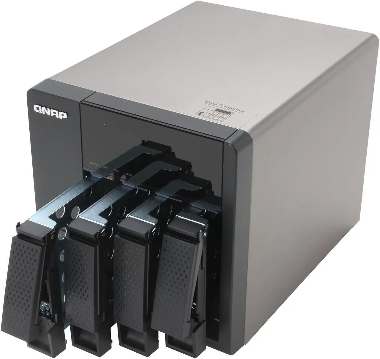 Alt view image 12 of 13 - QNAP TS-420 Diskless System Network Storage