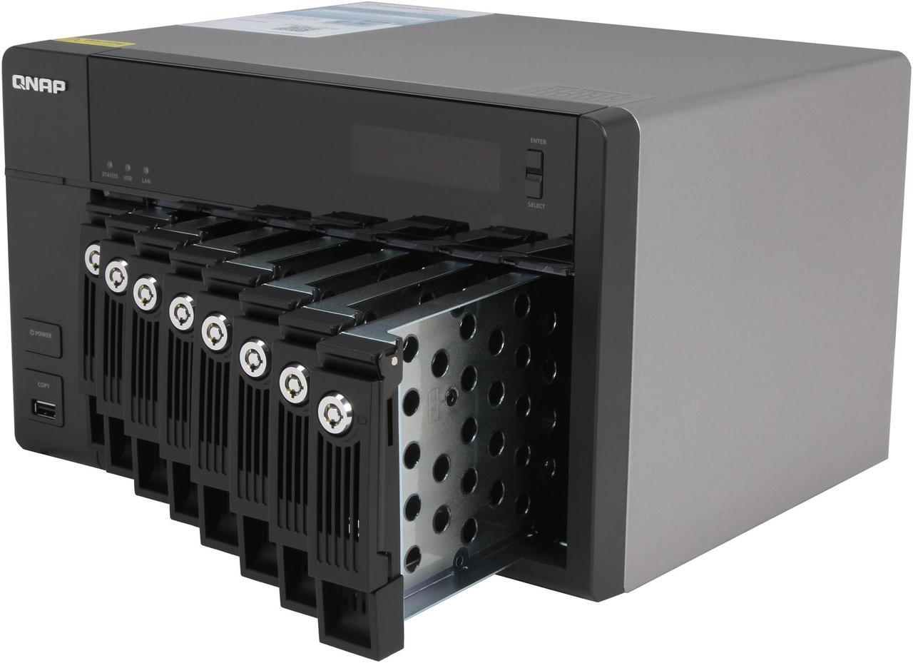Alt view image 6 of 7 - QNAP TS-870 Pro Diskless System 8-bay Home & SOHO NAS For Personal Cloud And Multimedia Experience