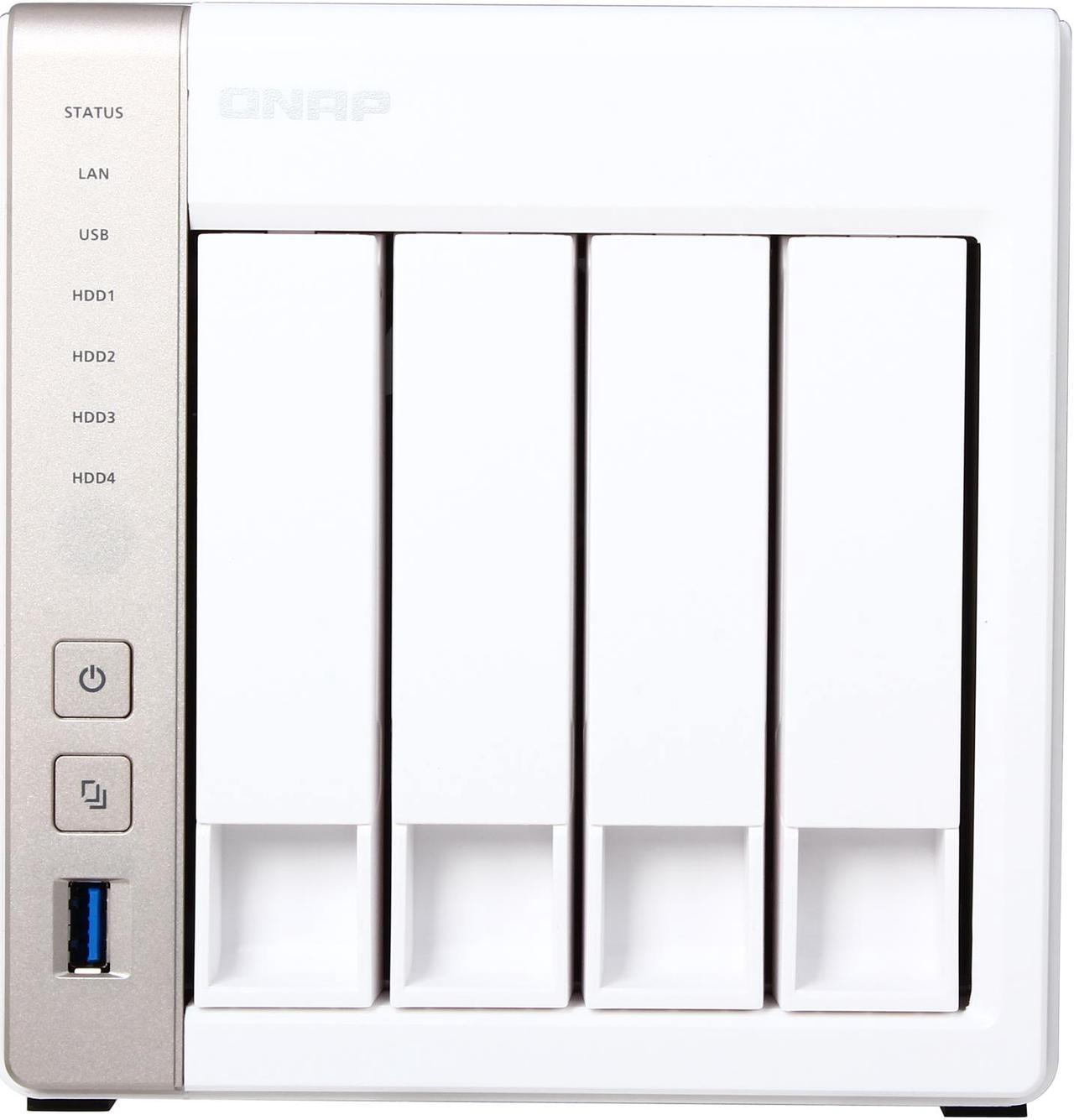 Alt view image 3 of 7 - QNAP TS-451-US 4-Bay Personal Cloud NAS with HDMI output, DLNA, AirPlay and PLEX Support,Intel 2.41GHz Dual Core CPU with Media Transcoding