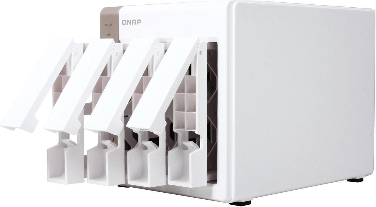 Alt view image 7 of 7 - QNAP TS-451-US 4-Bay Personal Cloud NAS with HDMI output, DLNA, AirPlay and PLEX Support,Intel 2.41GHz Dual Core CPU with Media Transcoding