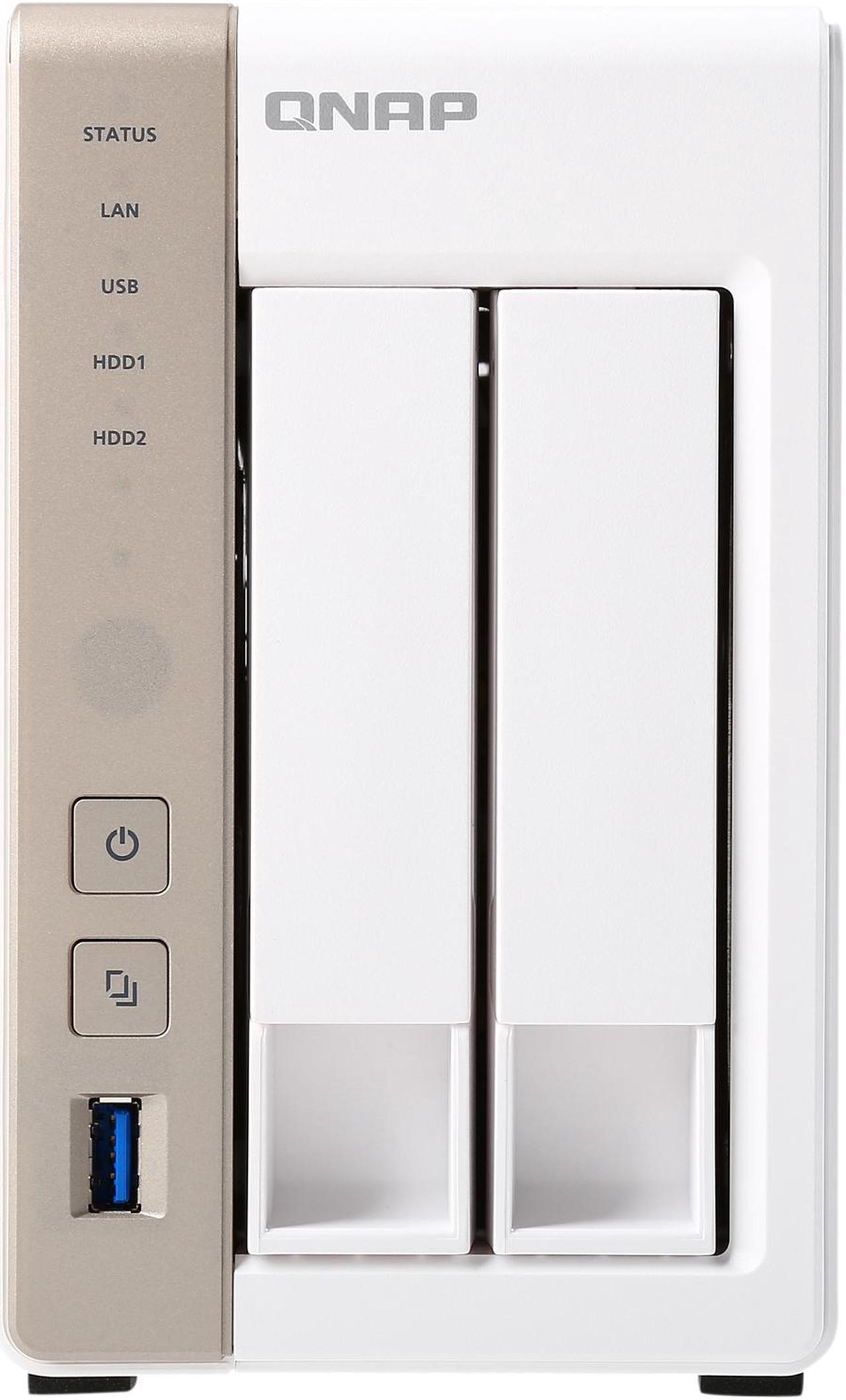 Alt view image 2 of 7 - QNAP TS-251-4G-23R-US 6TB (2 x 3TB) Network Storage
